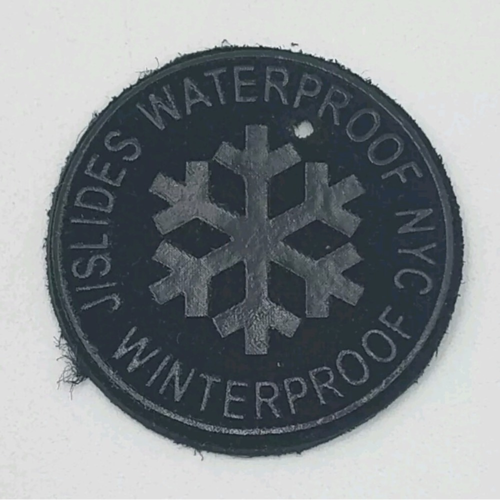 J/SLIDES NYC WATERPROOF -Missing‎ Circle Part- Shoes Black SEE PICS B44.0NI1497